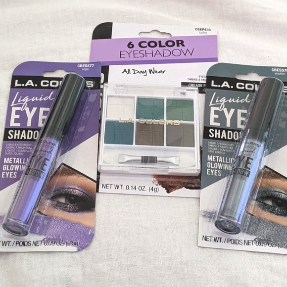 3L.A. Colors shadows liquid & Powder w/6 shades - Picture 1 of 7